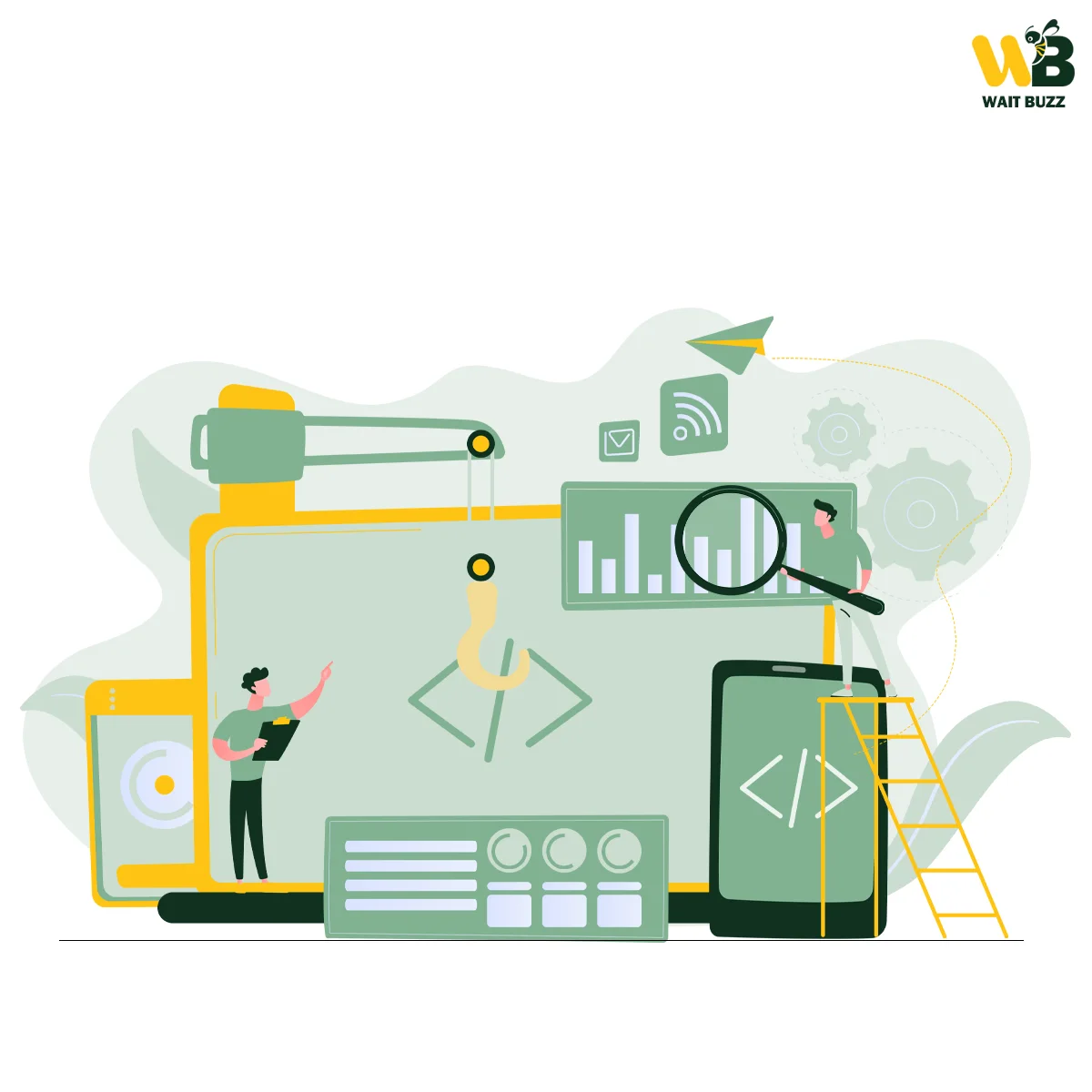 شركة WaitBuzz: رسالتنا في تطوير الويب وتطبيقات الموبايل